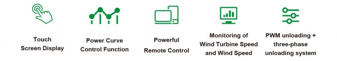 보호 기능이 있는 네트워크 연결 풍력 터빈 제어기 LCD 터치 스크린 및 모니토링 2