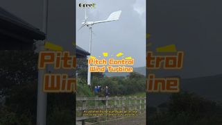 아일랜드 고객 방문 – 피치 제어 풍력 터빈의 실제 작동!#windturbine