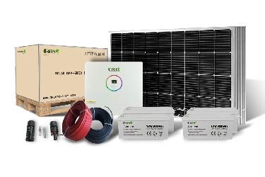 판매 공장도 가격 PV 550w 단일결정 패널 제품 48V 지붕 피프 시스템을 뜨겁게 하세요