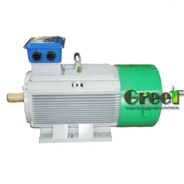 20rpm-3000rpm 공기 냉각 방법 3단계 영구 자석 발전기 저속 전기 생산