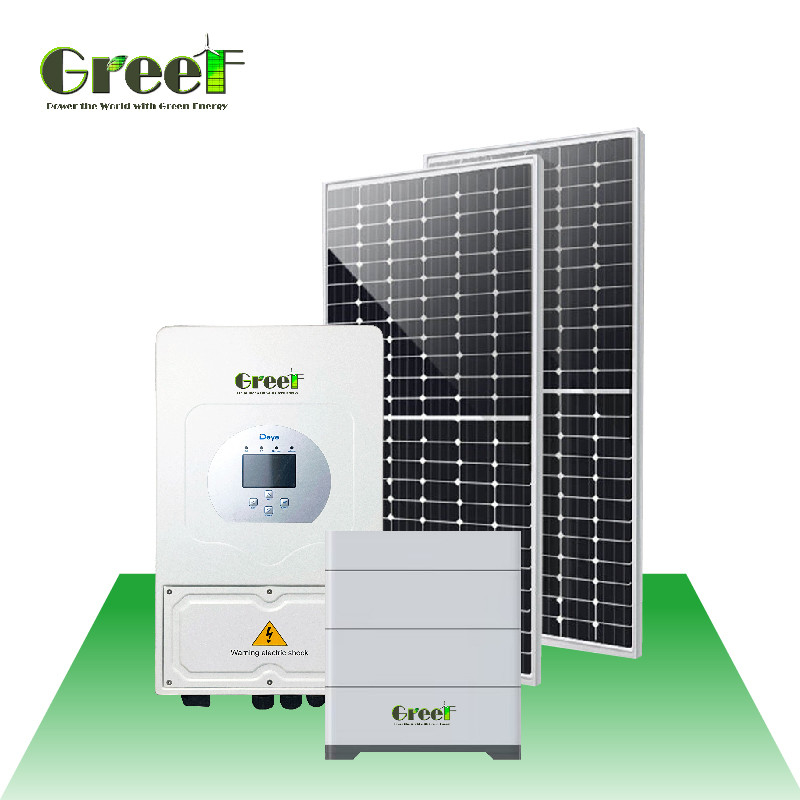 MPPT 충전 컨트롤러 48-240V 출력 전압과 함께 5kW 오프 그리드 태양 시스템