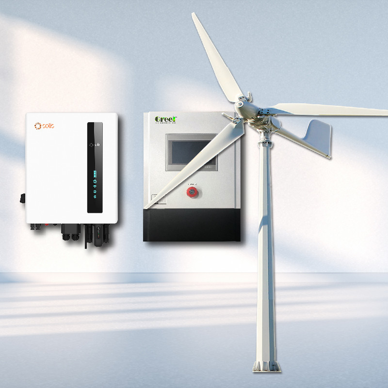 5KW 10KW 20KW 30KW 낮은 시작 바람 속도 피치 제어 풍력 터빈 수평 풍력 발전기