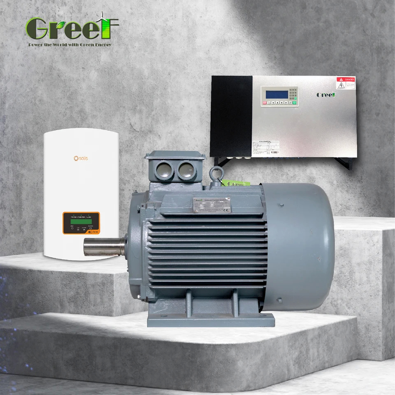 10kW 영구 자석 발전기 맞춤형 정격 전압 20rpm-3000rpm 정격 회전 가정용 풍력 터빈 수력 터빈