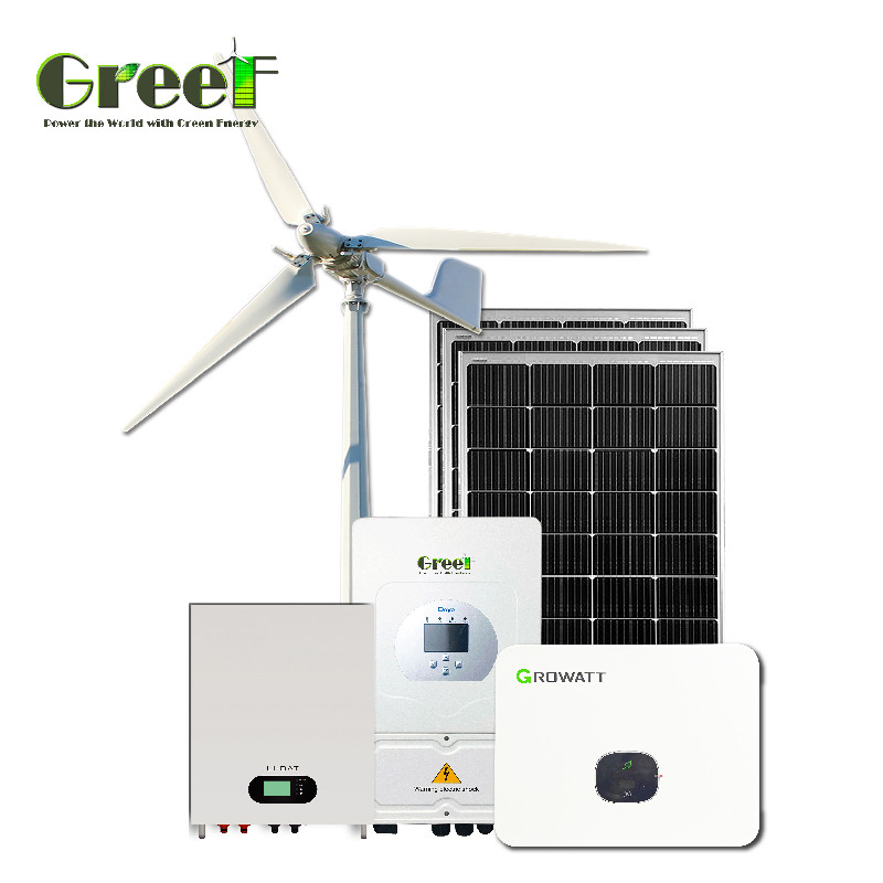 계통 연계형/하이브리드 풍력 터빈 컨트롤러 2kW 3kW 5kW 10kW DC 출력 타입 풍력 터빈 수력 터빈 시스템 솔루션