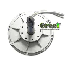 디스크 코어리스 수직 영구 자석 발전기 낮은 rpm 500w-30kw
