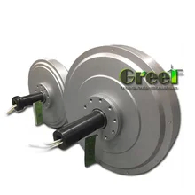 12-450V 코어리스 영구 자석 발전기 알루미늄 합금 100-500RPM 속도