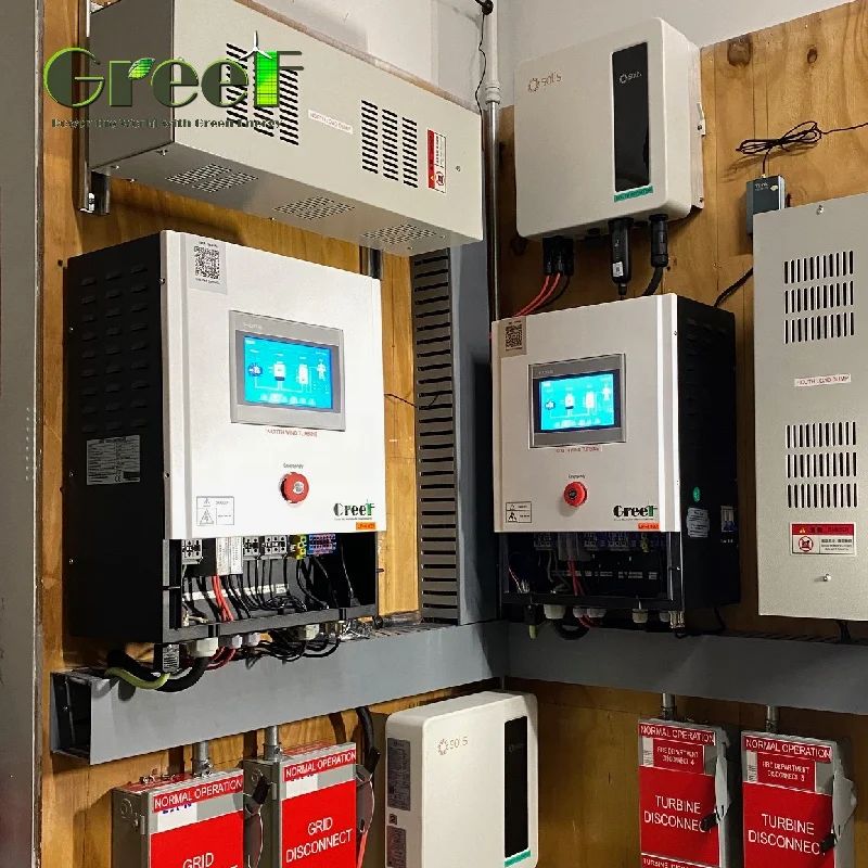 1.5KW-100KW 풍력 에너지 시스템에 대한 지상 결함 모니터링 및 LCD 터치 스크린과 함께 풍력 추적 제어기