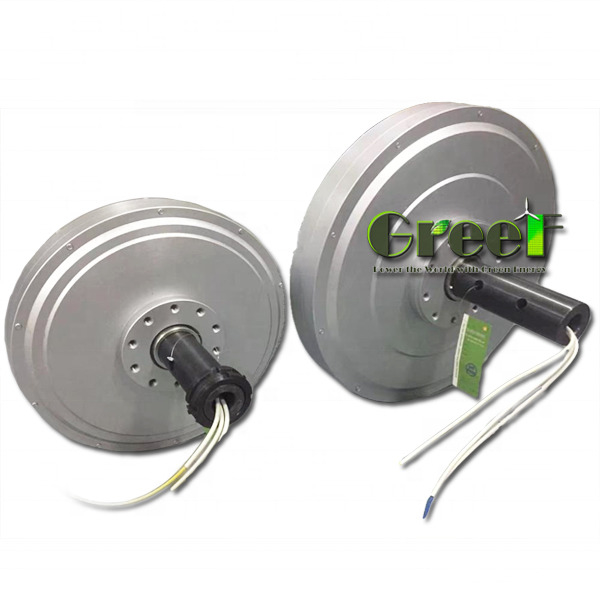 3단계 핵 없는 영구 자석 발전기 0.1kW ~ 20kW 낮은 토크