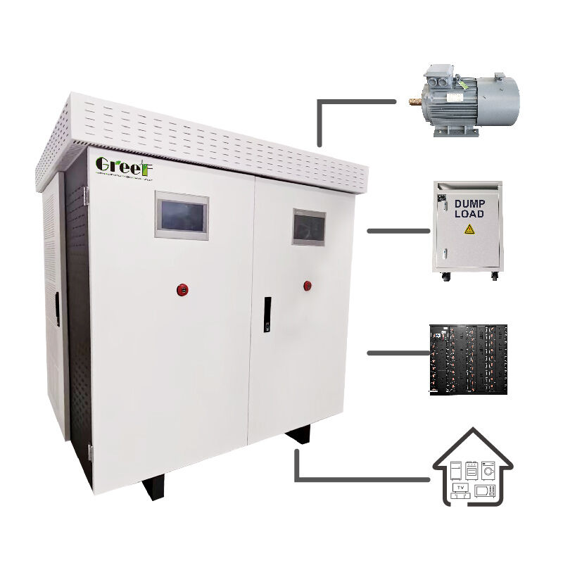 On Grid Controller with 300 to 460 Volts Permissible Grid Voltage Range, 144 Amp Rated Charge Discharge Current, and WIFI Communication Mode for Solar Power Control