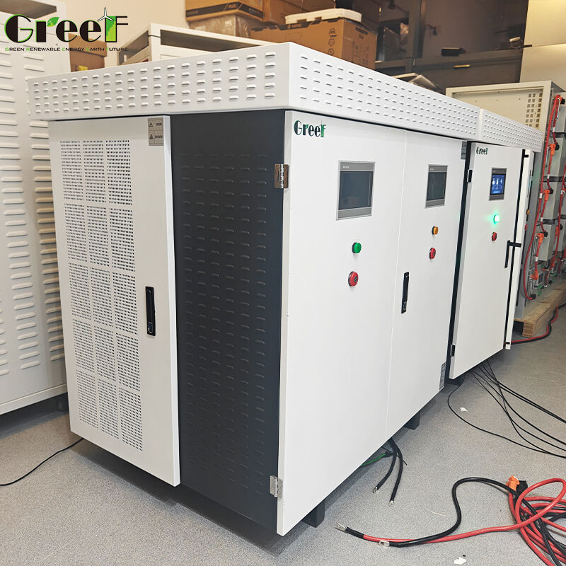 LCD 터치 스크린 그리드 모니터링 및 95% 최대 효율을 갖춘 고급 전압 조절을 위한 수동 브레이크 온 그리드 컨트롤러