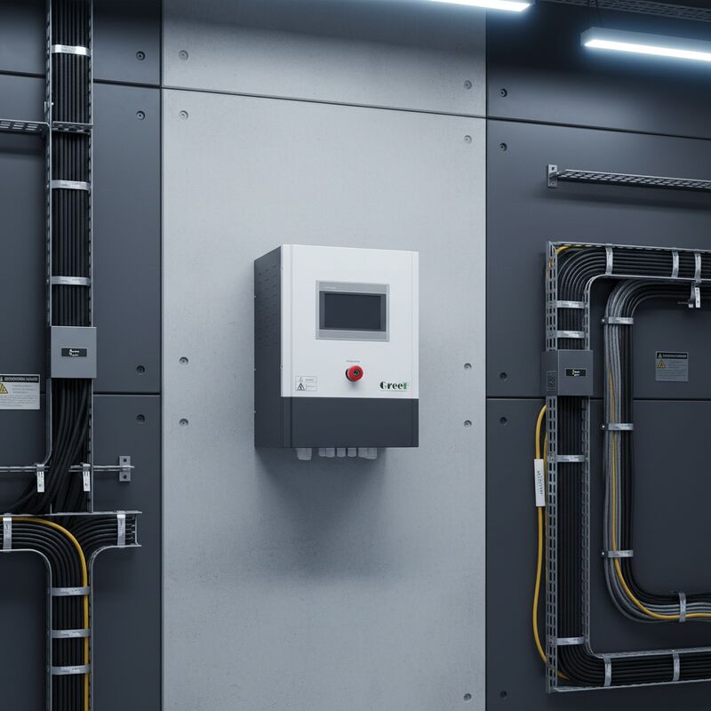 RS485 USB GPRS WIFI 이더넷 통신 인터페이스와 1.5KW에서 100KW 출력 전력