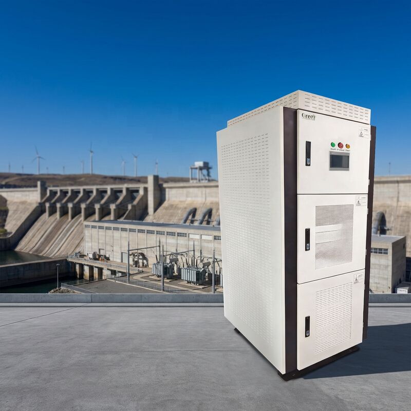 450V AC 출력 전압 및 LCD 터치 스크린을 갖춘 DC-DC 벅 부스트 토폴로지 풍력 하이브리드 컨트롤러 (풍력 에너지 수확용)