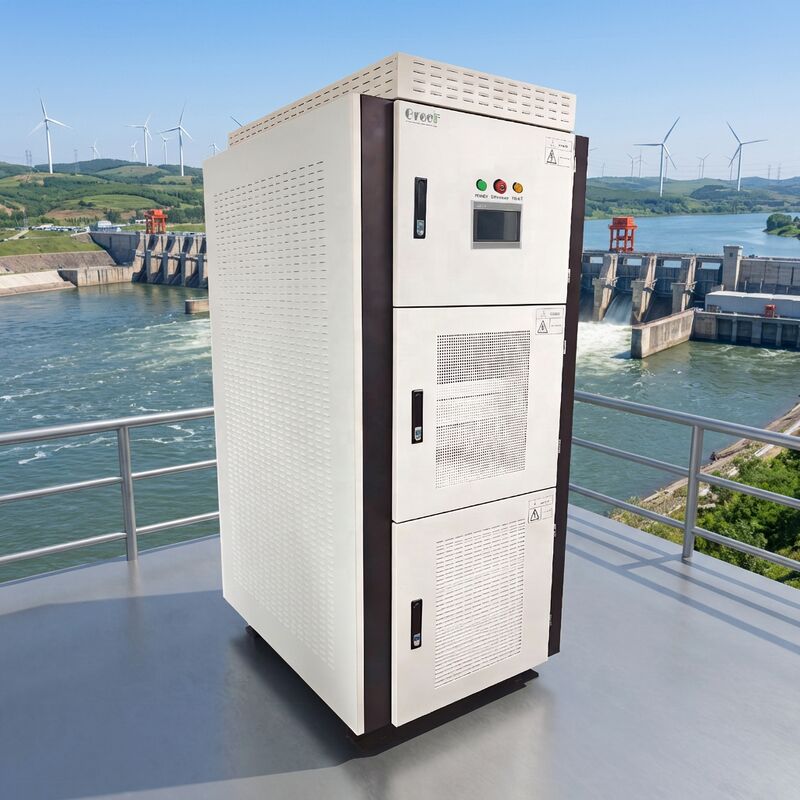 LCD 터치 스크린 디스플레이가 있는 온 그리드 컨트롤러, 지락 감지 및 240-550V DC 입력 전압 범위