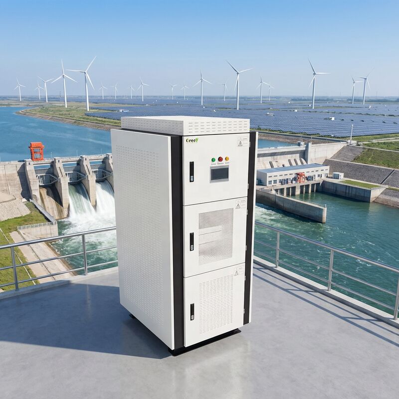 최대 효율 95% AC 전압 작동 범위 150V-550V 및 태양광 전력 솔루션을 갖춘 하이브리드 그리드 연계 컨버터