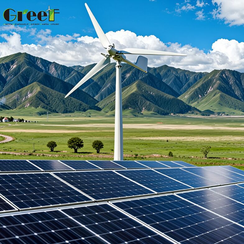 95%의 효율을 가진 지붕에 설치되는 하이브리드 태양광 시스템