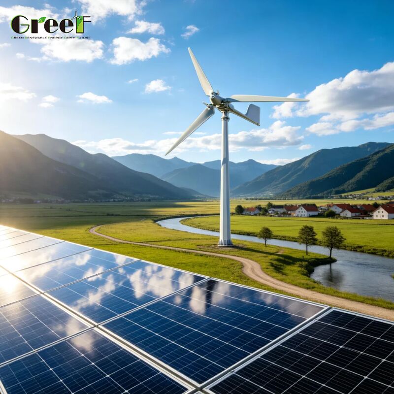 MPPT 컨트롤러 및 4000m 작동 고도의 95% 효율 하이브리드 태양광 시스템 (재생 에너지용)