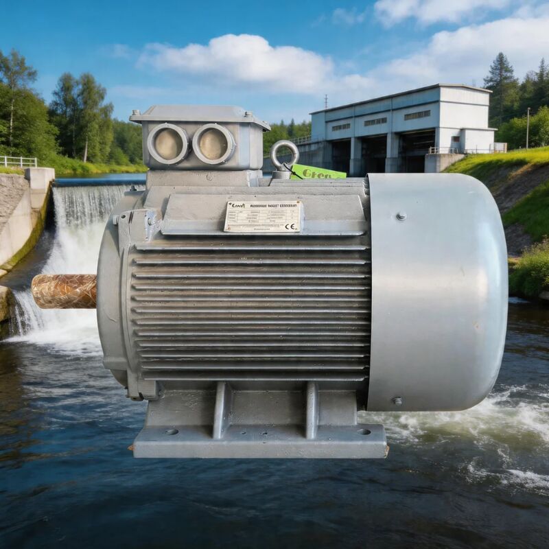 IP54 보호 및 NdFeB 자석을 갖춘 저시동 토크 3상 AC 영구 자석 발전기