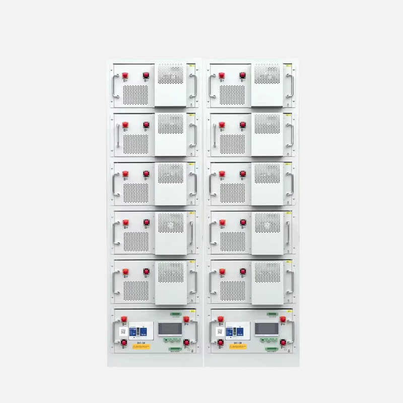 51.2V 고전압 리?? 배터리, 배열 깊이가 80% 이상, 6000 회전 시간, 장수 에너지 저장