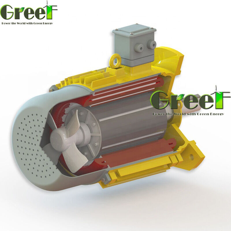 750w ~ 5Mw 브러시리스 영구 자석 모터 제공 속도 범위 750 ~ 3000rpm 에너지 모터 시스템 및 드라이브에 이상적입니다