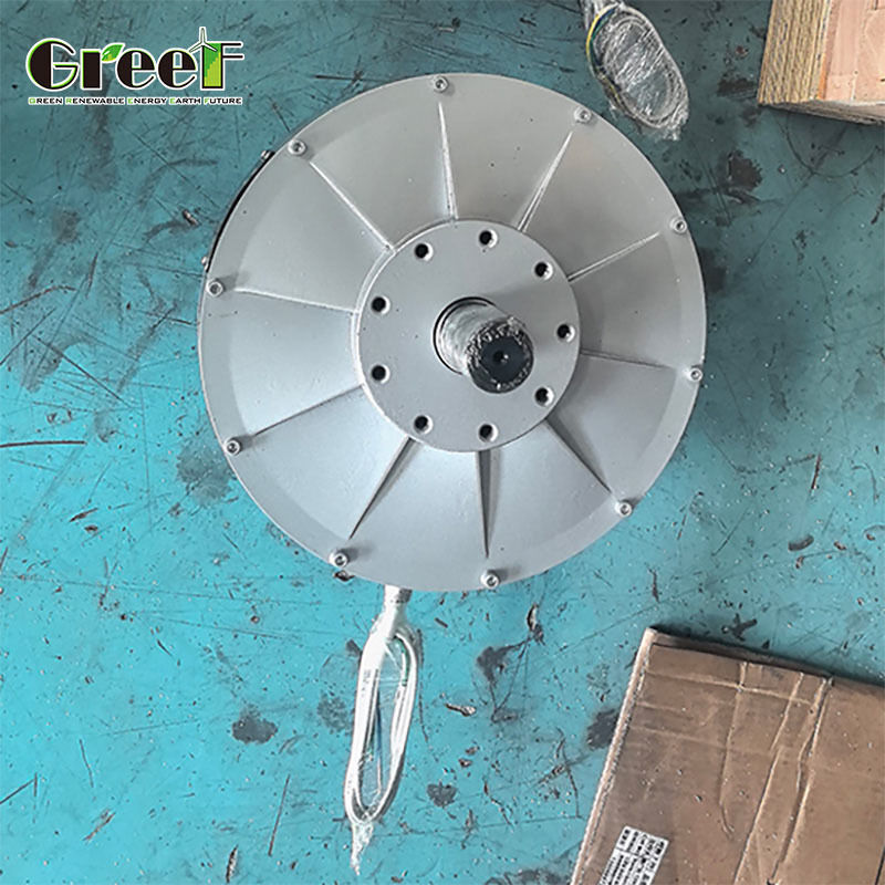 Rare Earth NdFeB Multi-Pole Coreless Permanent Magnet Generator with Low Start Torque <0.1N.M for Wind Turbines (바람 터빈용) 희귀 지구 NdFeB 멀티 폴 코레스 영구 자석 발전기