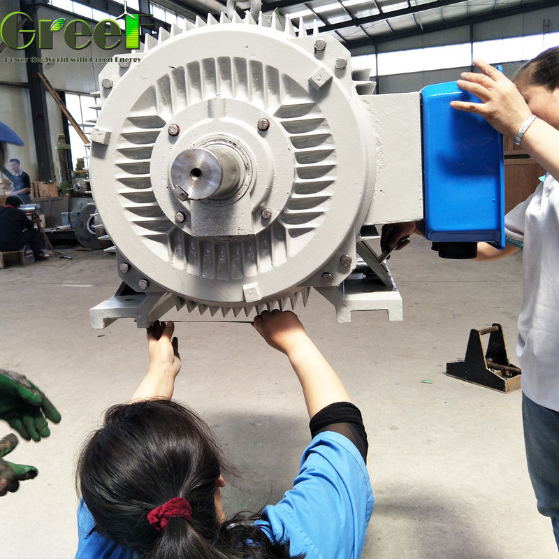 150kw 250kw 3단계 AC 저회속 동시 수력 발전기 수력 터빈용