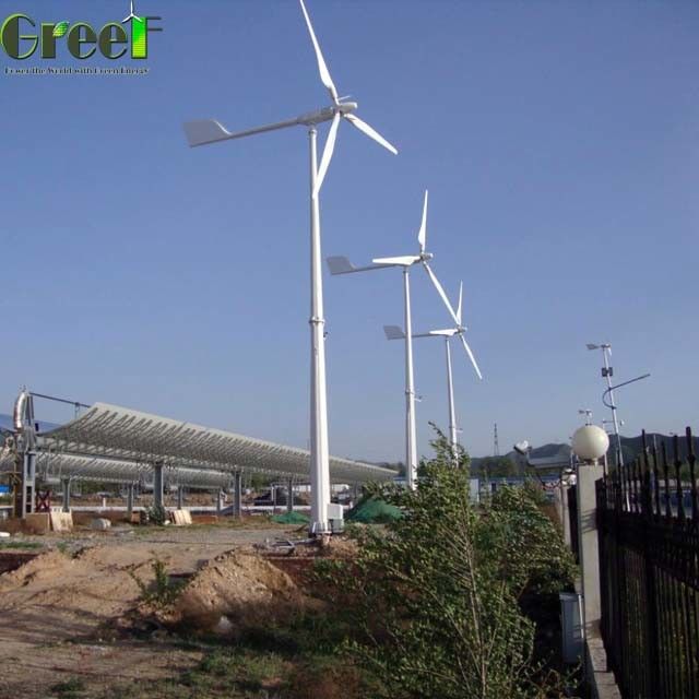 수압 자동 브레이크 안전 풍차 20kw 30kw 피치 제어 풍력 발전기 산업 및 상업 사용