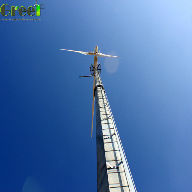 수압 자동 브레이크 안전 풍차 20kw 30kw 피치 제어 풍력 발전기 산업 및 상업 사용