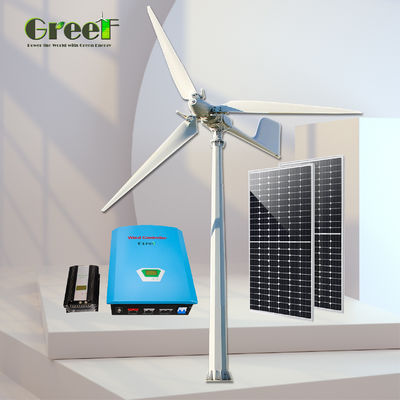 효율성 일분 결정적 실리콘 태양계 지상 장착 48-240V 5kW-100kW 작업 부하