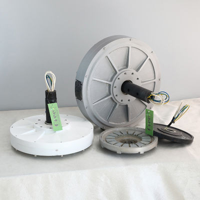 코어리스 축 방향 자속 영구 자석 발전기 3상 전기 발전, 3년 보증